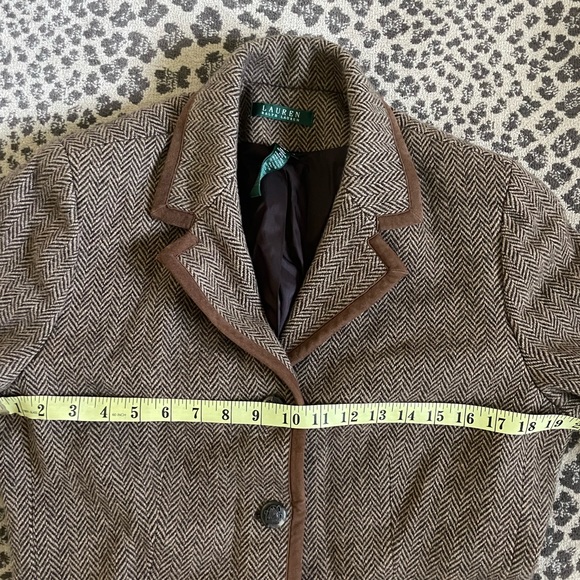Ralph Lauren Herringbone Riding Jacket Size 14 - Picture 11 of 11